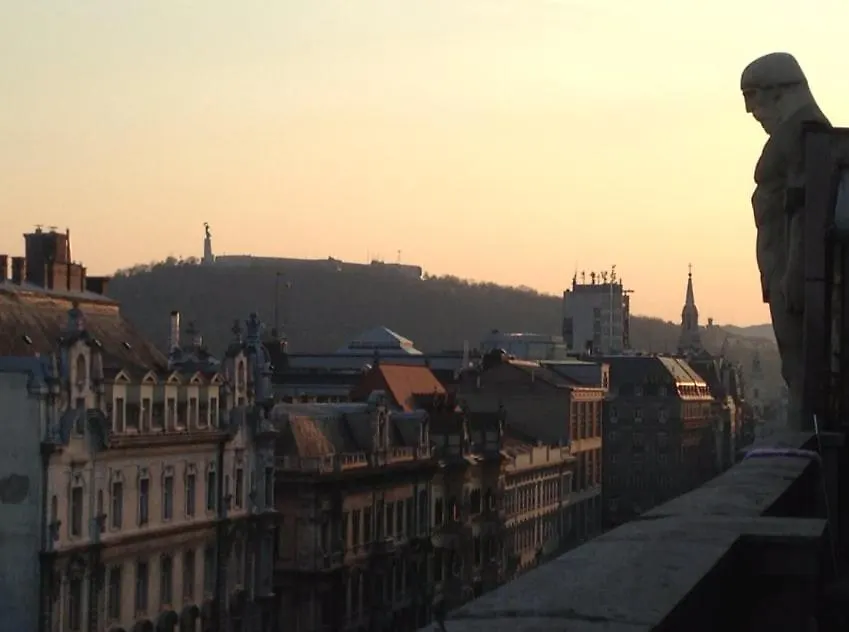 Panorama Central Penthouse Studio Budapest Lejlighed